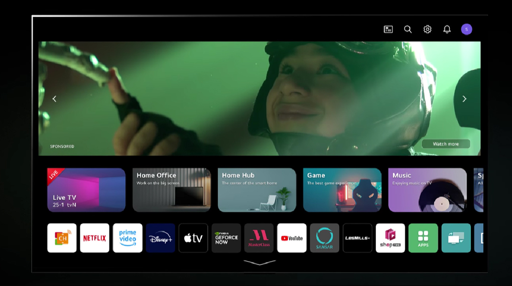 Smart Tivi QNED LG 4K 75 inch 75QNED86SRA - Hệ điều hành Smart Tivi QNED LG 4K 75 inch 75QNED86SRA - Hệ điều hành
