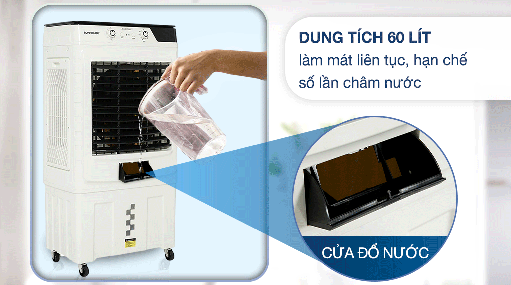 Quạt điều hòa Sunhouse SHD7758 - Bình chứa Quạt điều hòa Sunhouse SHD7758 - Bình chứa