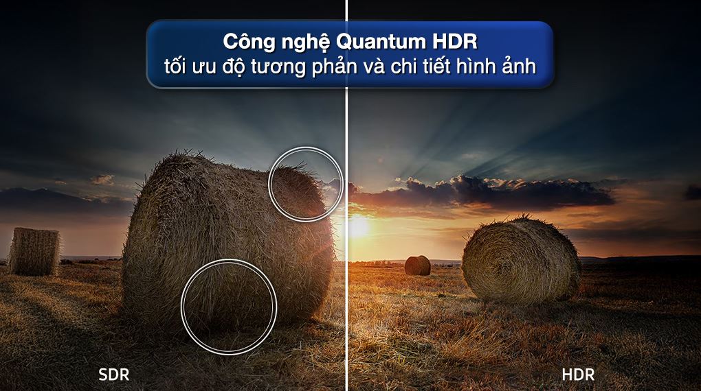Smart Tivi Khung Tranh The Frame QLED Samsung AI 4K 75 inch QA75LS03F - Công nghệ hình ảnh