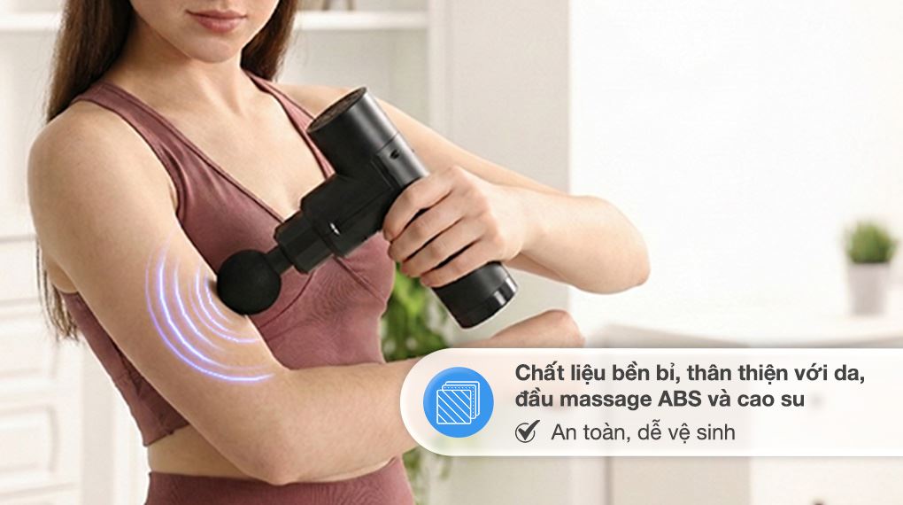 Súng massage Buheung MK-330 - Chất liệu