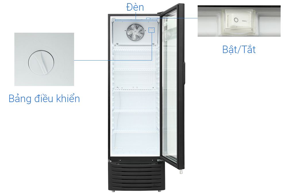 Tủ mát Kangaroo 250 lít KGSC250N1 - Lỗ thoát nước