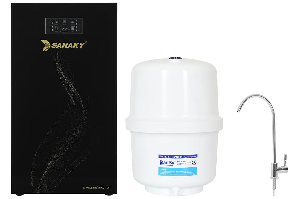 Máy lọc nước RO Hydrogen Sanaky SNK-US1H18 10 lõi - Thiết kế