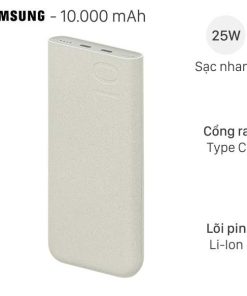 Pin sạc dự phòng 10000 mAh Type C PD 25W Samsung EB-P3400