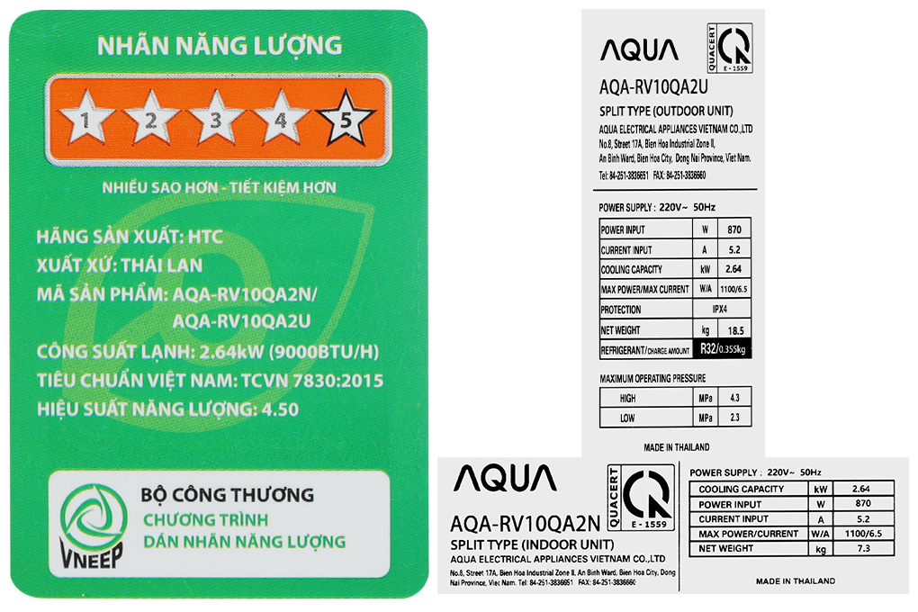Máy lạnh AQUA Inverter 1 HP AQA-RV10QA2 - Ảnh 10