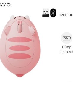 Chuột Bluetooth Akko Cat Theme Mouse Pink ANGIE