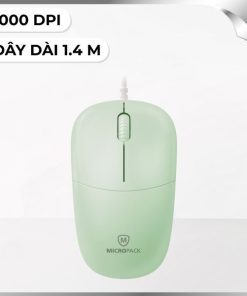Chuột Có dây MicroPack M-105 - Xanh lá