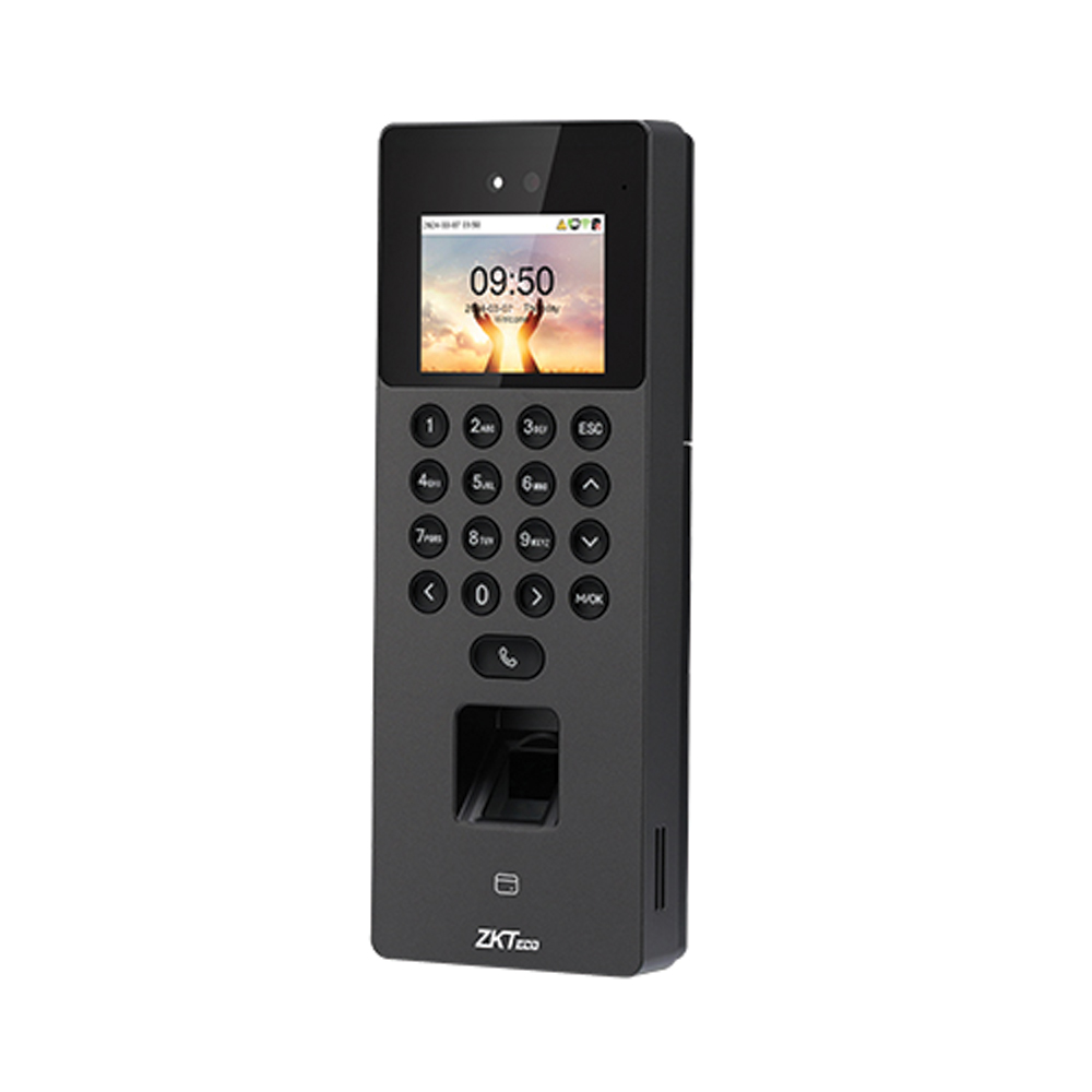 Máy Chấm Công Khuôn Mặt Vân Tay Kiểm Soát Cửa Zkteco SENSE FACE 2A Bền Bỉ