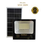 Đèn Pha Năng Lượng Mặt Trời Sinic Home Sinic-8200P-200W Vỏ Nhôm Chống Nước Bền Bỉ