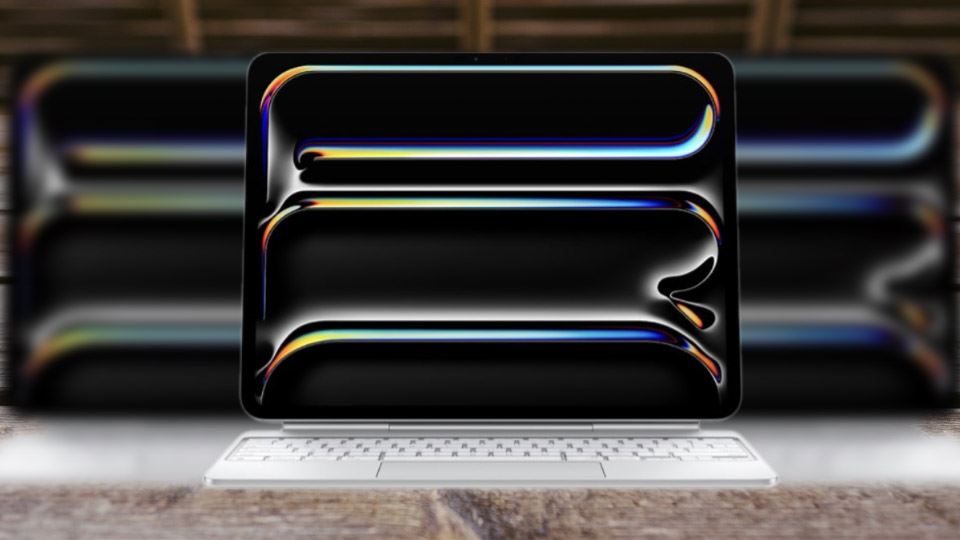 Thiết kế mỏng nhẹ - Magic Keybroad cho iPad Pro M4 13 inch
