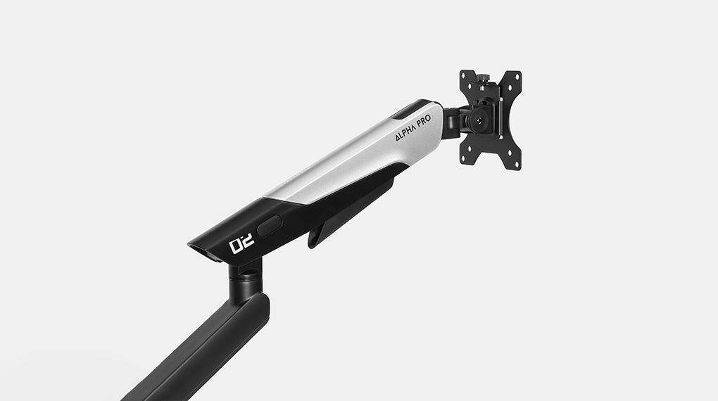 HyperWork Alpha Pro HPW-GMA02-BLK có khung cứng cáp, phủ sơn đen nhám cao cấp, mang lại vẻ sang trọng và chắc chắn