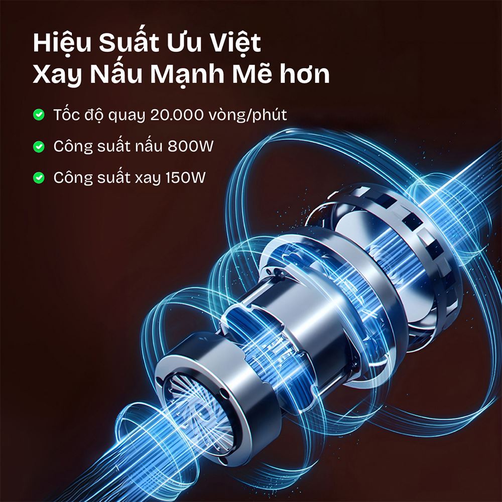 Máy làm sữa hạt đa năng Fujihome SM836 - Công suất Máy làm sữa hạt đa năng Fujihome SM836 - Công suất