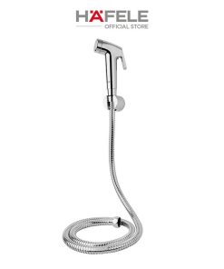 Vòi xịt vệ sinh có giá đỡ và dây cấp Chiba Hafele 589.34.920