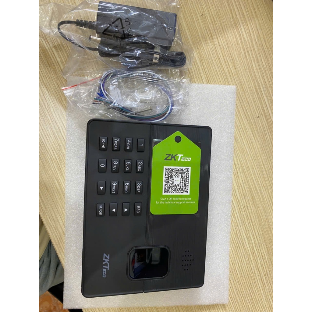 Máy chấm công vân tay Zkteco W666 Plus Wifi Có PIN lưu điện - Ảnh 4