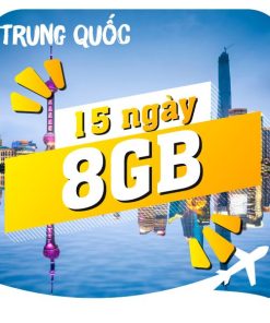eSIM du lịch Bluecom China 8GB/15 Ngày