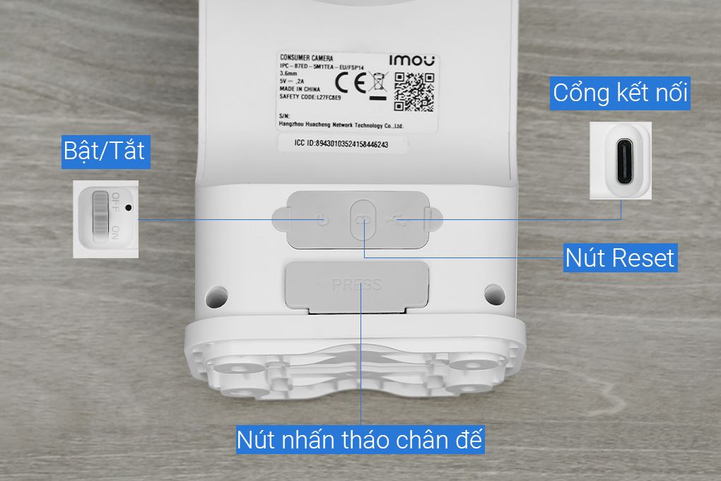 Camera IP Ngoài trời 360 Độ IMOU AOV PT Wifi 4G Năng Lượng Mặt Trời B7ED-5M0TEA - Ảnh 15