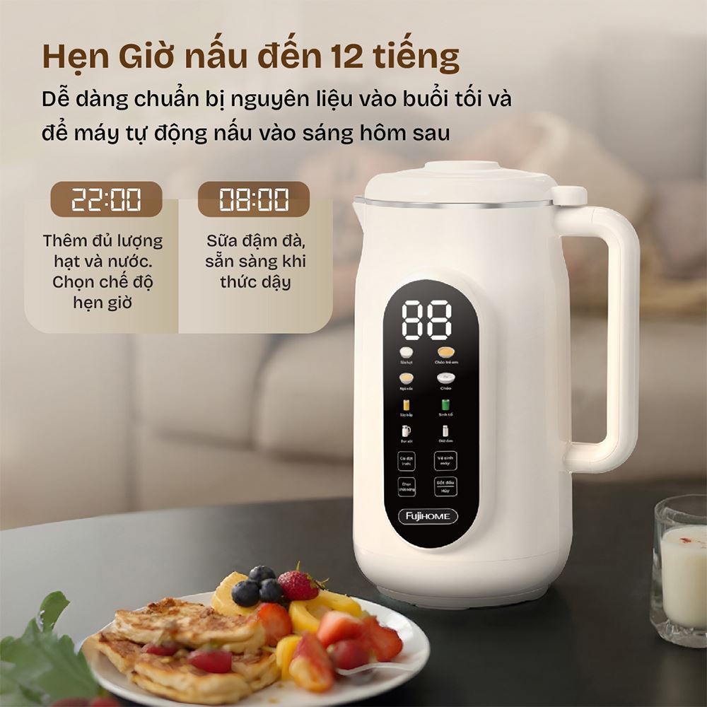 Máy làm sữa hạt đa năng Fujihome SM836 - Ảnh 13