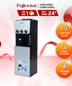 Cây nước nóng lạnh Block FUJIHOME WD677C nước lạnh sâu ~10 độ C, làm nóng nhanh, khóa trẻ em an toàn