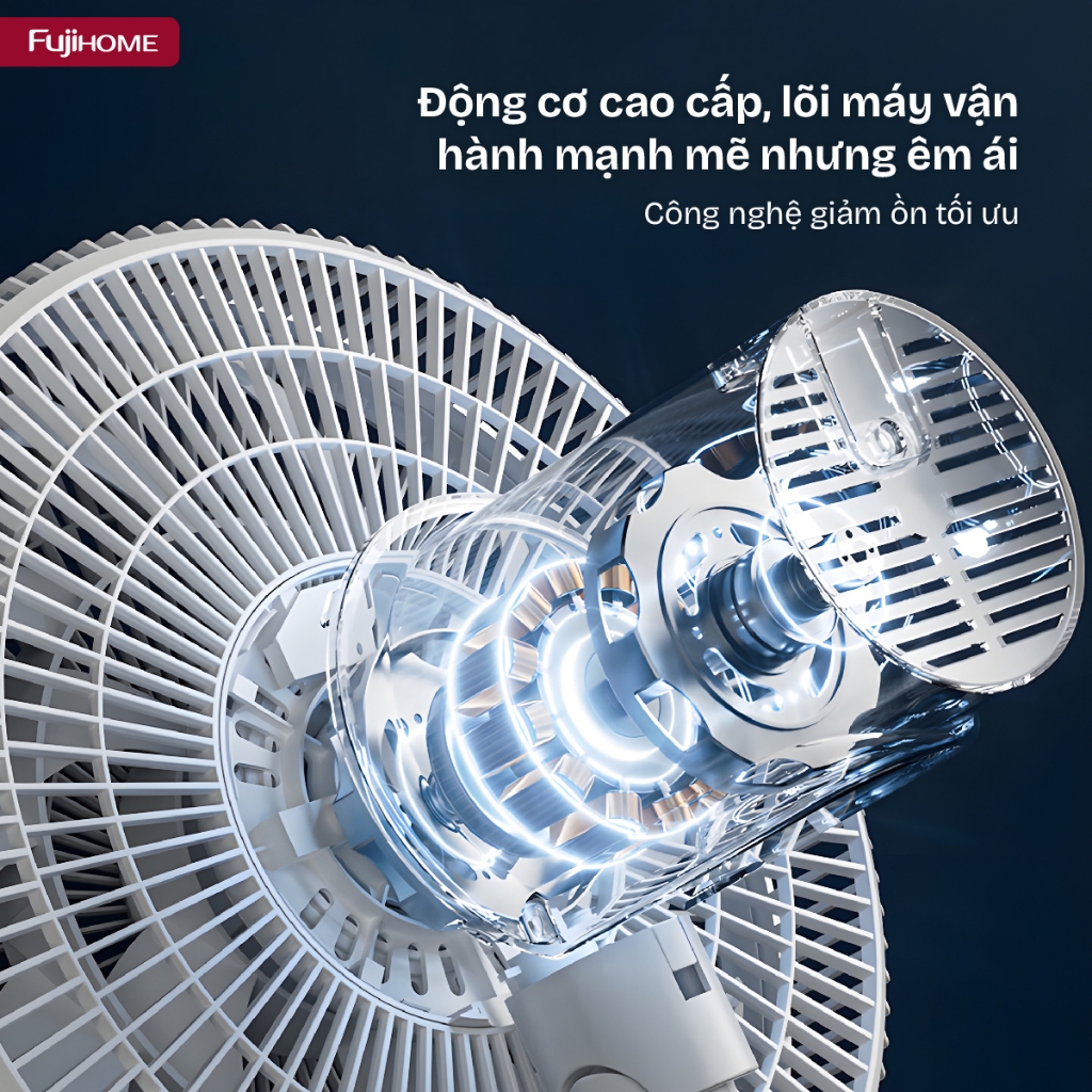 Quạt điện đứng thông minh FUJIHOME SF3001 lưu thông không khí - Ảnh 3
