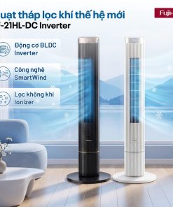 Quạt tháp thông minh SmartWind Fujihome TF-51F Gió mạnh  Điều chỉnh linh hoạt theo nhu cầu